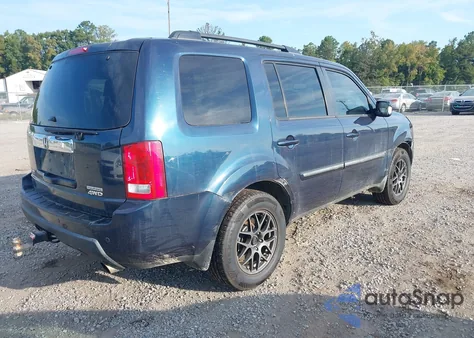 2009 Honda Pilot Touring из США, поврежденный, VIN 5FNYF48969B052209